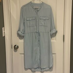Rails Chambray Long Sleeve Dress